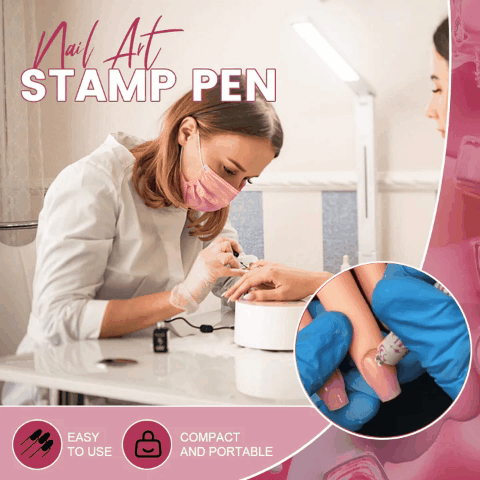 (Hot Sale Now) Nail Art Stamp Pen Set