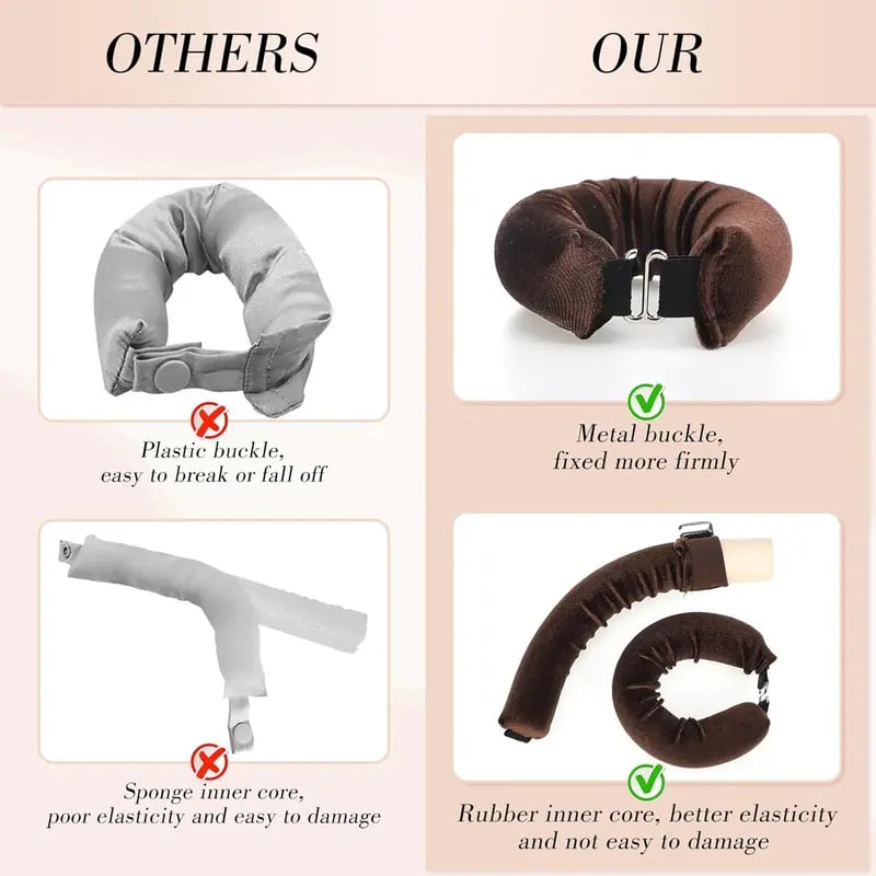 👩No-Heat Curling Set – Sleep & Style for Perfect Curls🛌