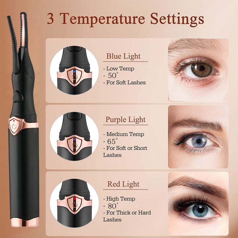 Last 50% OFF🔥Electric Eyelash Curler for Instant Glam✨ Blink & Dazzle! 👁️