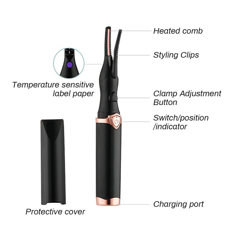 Last 50% OFF🔥Electric Eyelash Curler for Instant Glam✨ Blink & Dazzle! 👁️