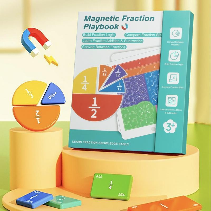 🔥Last Day 49% OFF 📚🧲Magnetic Fraction Demonstration Book