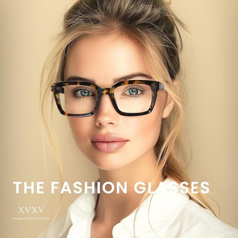 🔥Hot Sale-✨👓Tortoiseshell Reading Glasses - Blue Light Blocking Oversized Square Reaters