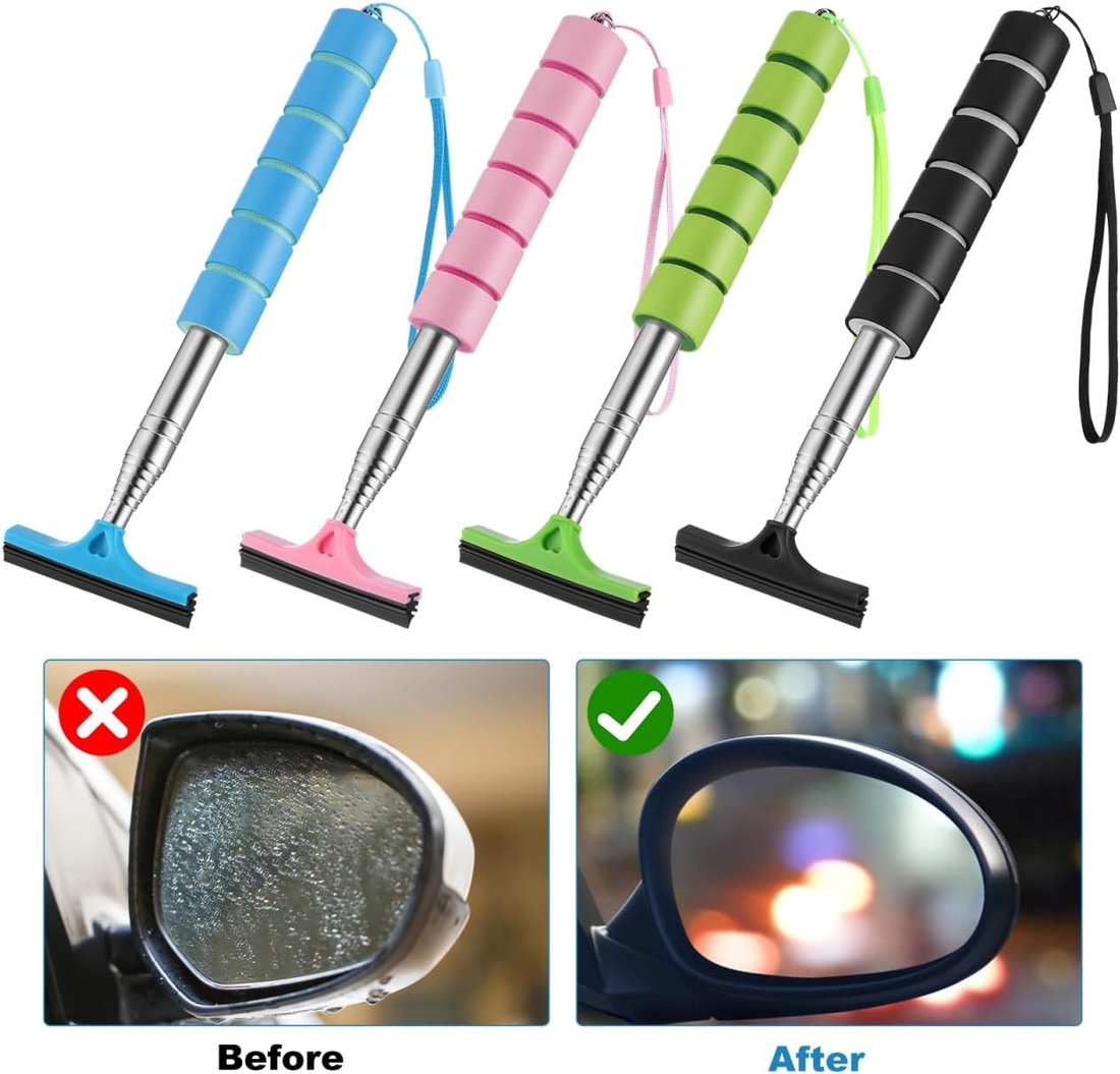🔥Last Day 49% OFF🔥Retractable Car Rearview Mirror Wiper