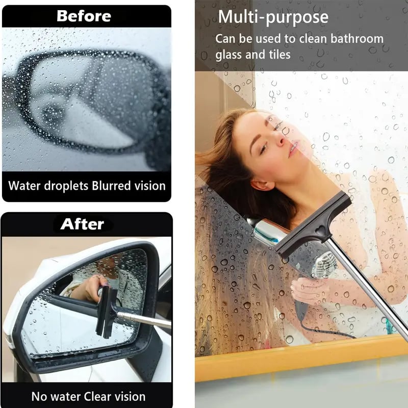 🔥Last Day 49% OFF🔥Retractable Car Rearview Mirror Wiper