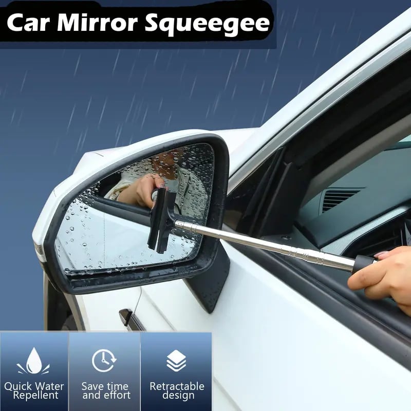 🔥Last Day 49% OFF🔥Retractable Car Rearview Mirror Wiper