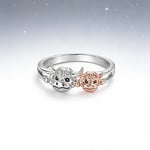 🏆Last Day Promotion 49% OFF 💕 ✨ Handcrafted Highland Cow 925 Sterling Silver Adjustable Ring