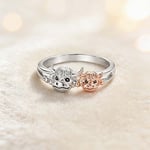 🏆Last Day Promotion 49% OFF 💕 ✨ Handcrafted Highland Cow 925 Sterling Silver Adjustable Ring
