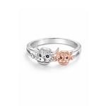 🏆Last Day Promotion 49% OFF 💕 ✨ Handcrafted Highland Cow 925 Sterling Silver Adjustable Ring