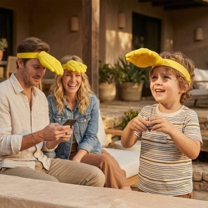 ☀️Novelty Palm Sun Hat✨ Funny Hand Shaped Sun Visor with Headband,rotection Novelty Sun Shield for Summer Beach, Festival, Outdoor Activities