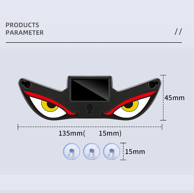 👀 Last  Day Sale 49% OFF - Solar Devil Eye LED Warning Light
