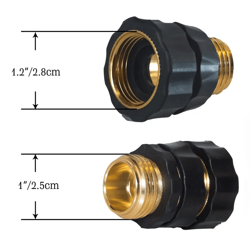 LAST DAY 49% OFF✨3/4 Inch Garden Hose Quick Connector — Connect Or Disconnect Hoses In Seconds