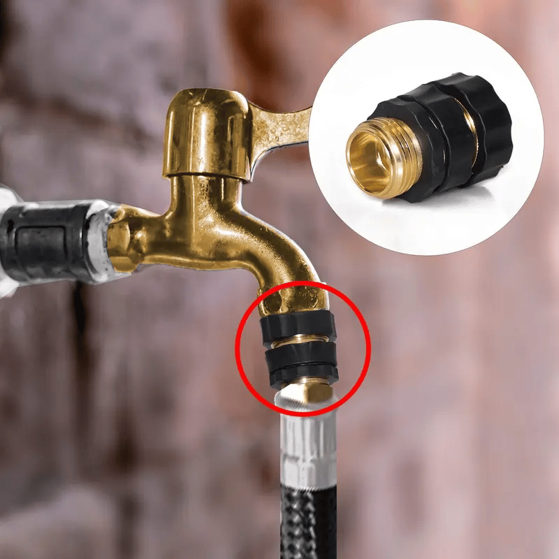 LAST DAY 49% OFF✨3/4 Inch Garden Hose Quick Connector — Connect Or Disconnect Hoses In Seconds
