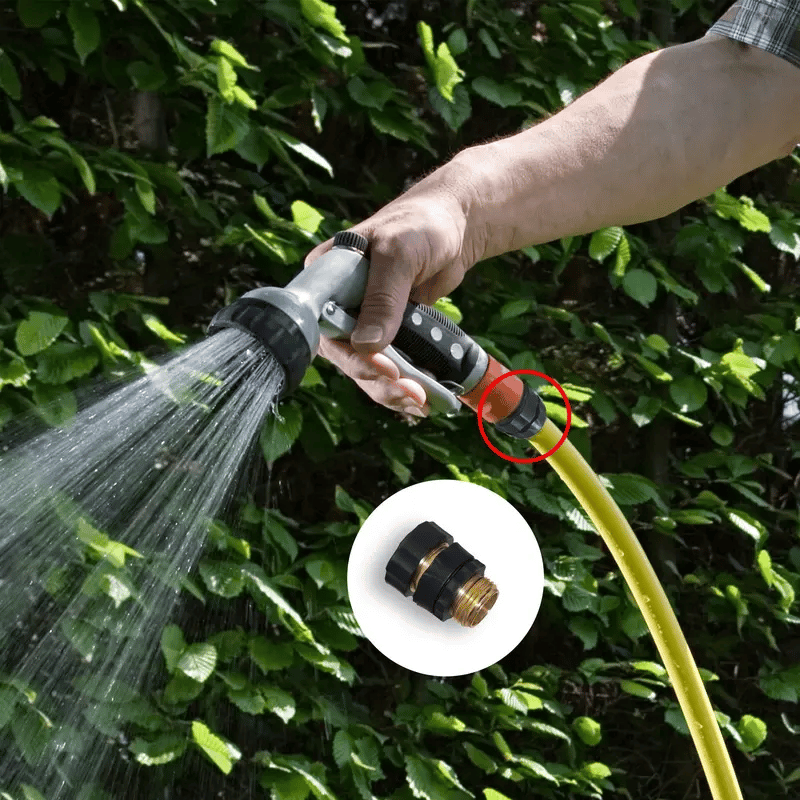 LAST DAY 49% OFF✨3/4 Inch Garden Hose Quick Connector — Connect Or Disconnect Hoses In Seconds