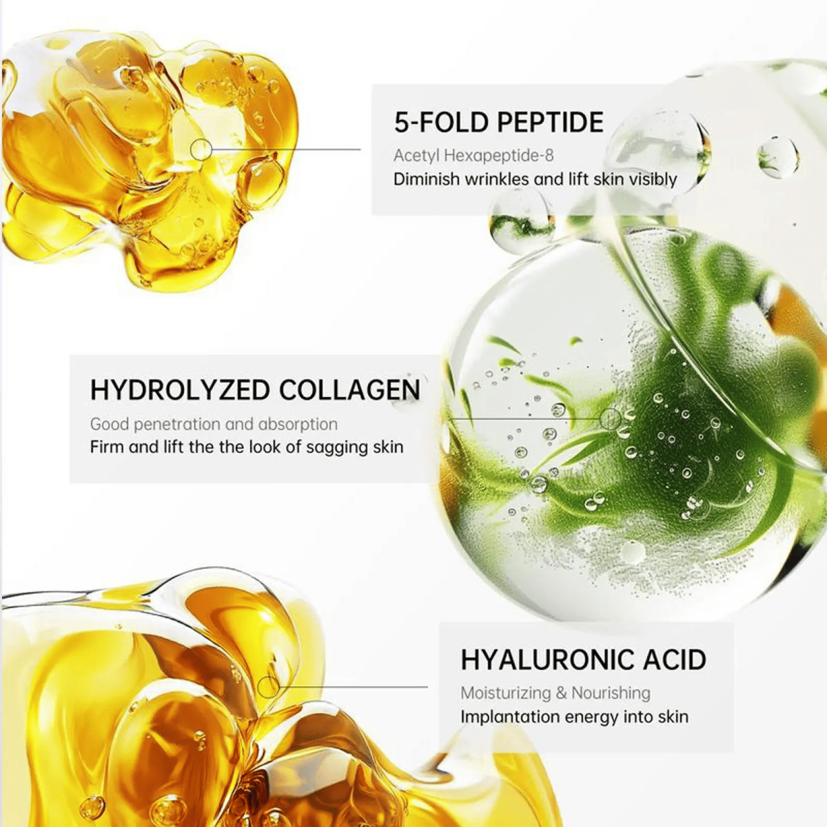 Roller Massage Neck Cream 🧴 Collagen & Hyaluronic Acid | Firms Neck, Reduces Wrinkles & Double Chin with 4 Weeks Continuous Use