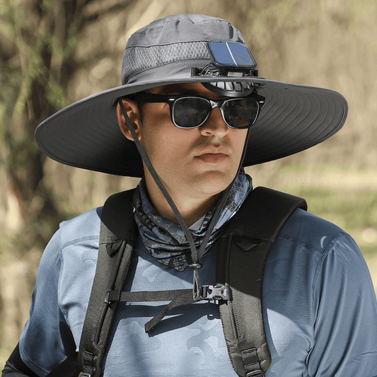 🎁Best father‘s Day Gifts❤2026 New Ultralight Solar Fan Sun Hat – Lighter Than a Baseball!⚾(Only 11oz)