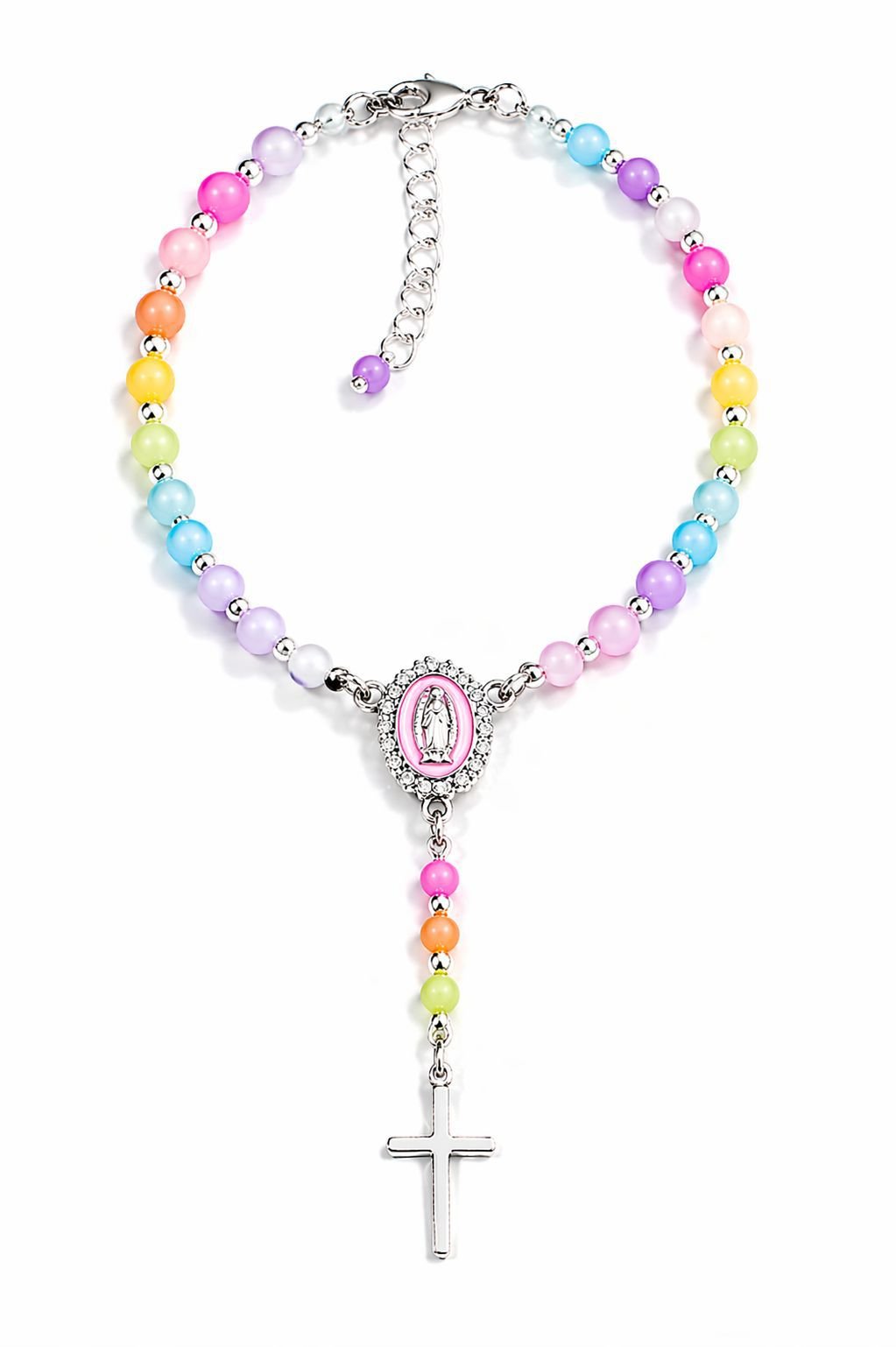 🔥Summer Hot Sale🌈 Dopamine Rainbow Choker Set