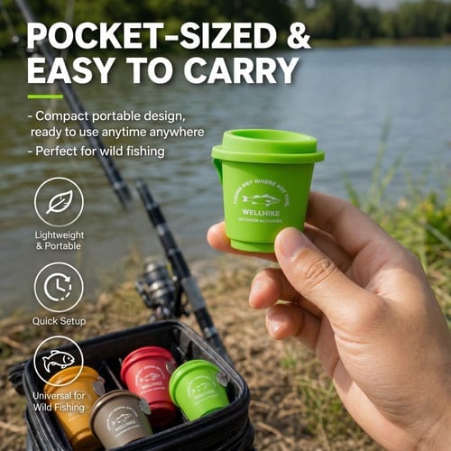 🔥Last Day 49% OFF - 🎣 Revolutionary Cup-Packed Gluten Bait-Wild Fishing Attractant Bait🐟