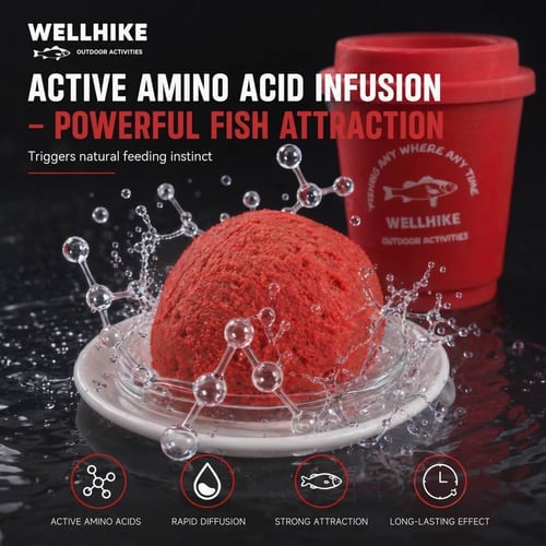 🔥Last Day 49% OFF - 🎣 Revolutionary Cup-Packed Gluten Bait-Wild Fishing Attractant Bait🐟