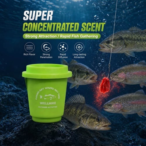 🔥Last Day 49% OFF - 🎣 Revolutionary Cup-Packed Gluten Bait-Wild Fishing Attractant Bait🐟