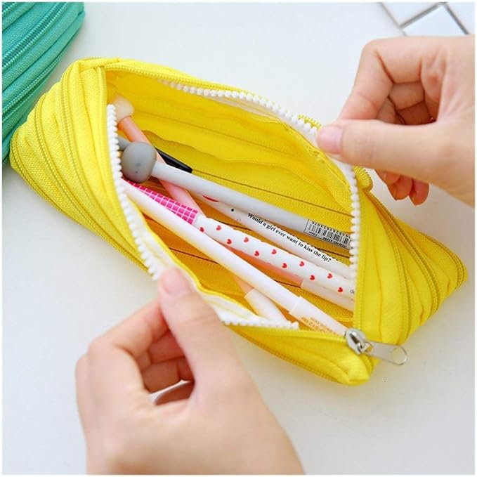 ✏️Monster Pencil Case for Kids, Cute Zipper Pouch for Boys Girls and Teens, Stationery Bag for School
