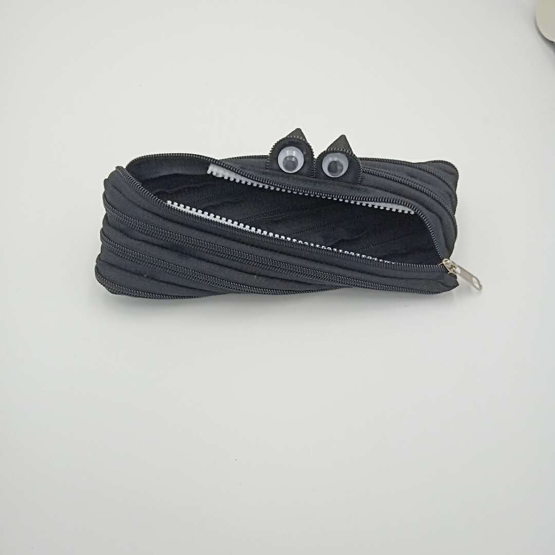 ✏️Monster Pencil Case for Kids, Cute Zipper Pouch for Boys Girls and Teens, Stationery Bag for School