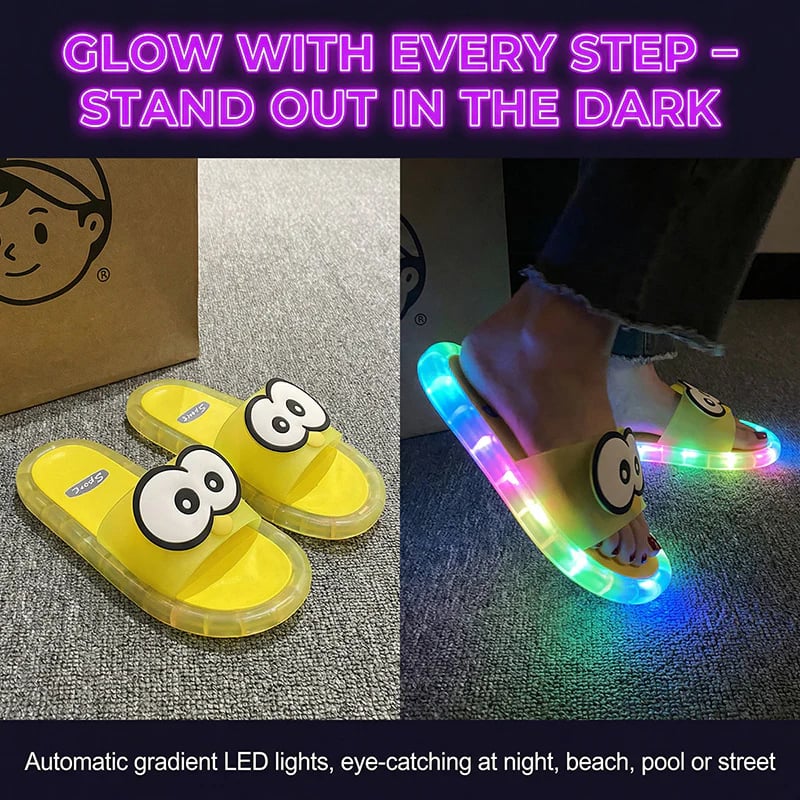 🏆Limited Time Sale 49% OFF👣👣Cute slippers with cartoon motifs that glow