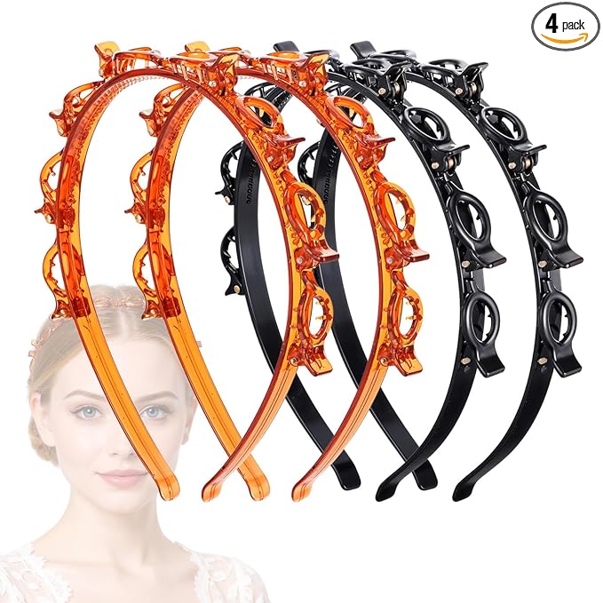 🔥The Last 50% Off👧Toothed Braided Headband – Instantly Upgrade Your Look