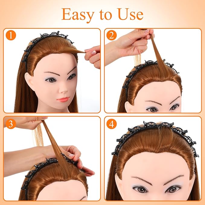 🔥The Last 50% Off👧Toothed Braided Headband – Instantly Upgrade Your Look
