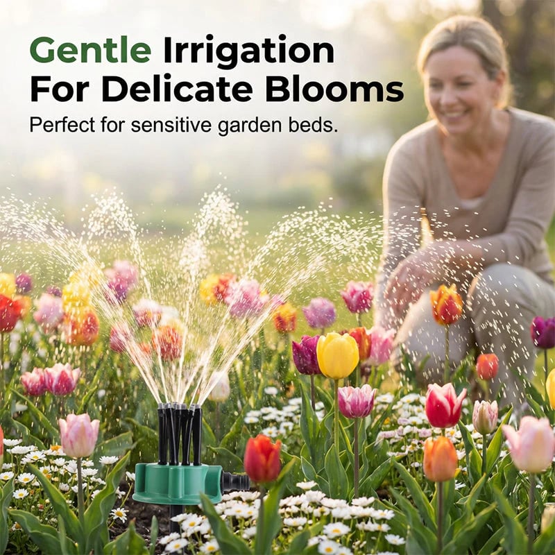 🔥Limited Time Sale 49% OFF💧 🌱360° Coverage Precision Garden Irrigation Sprinkler
