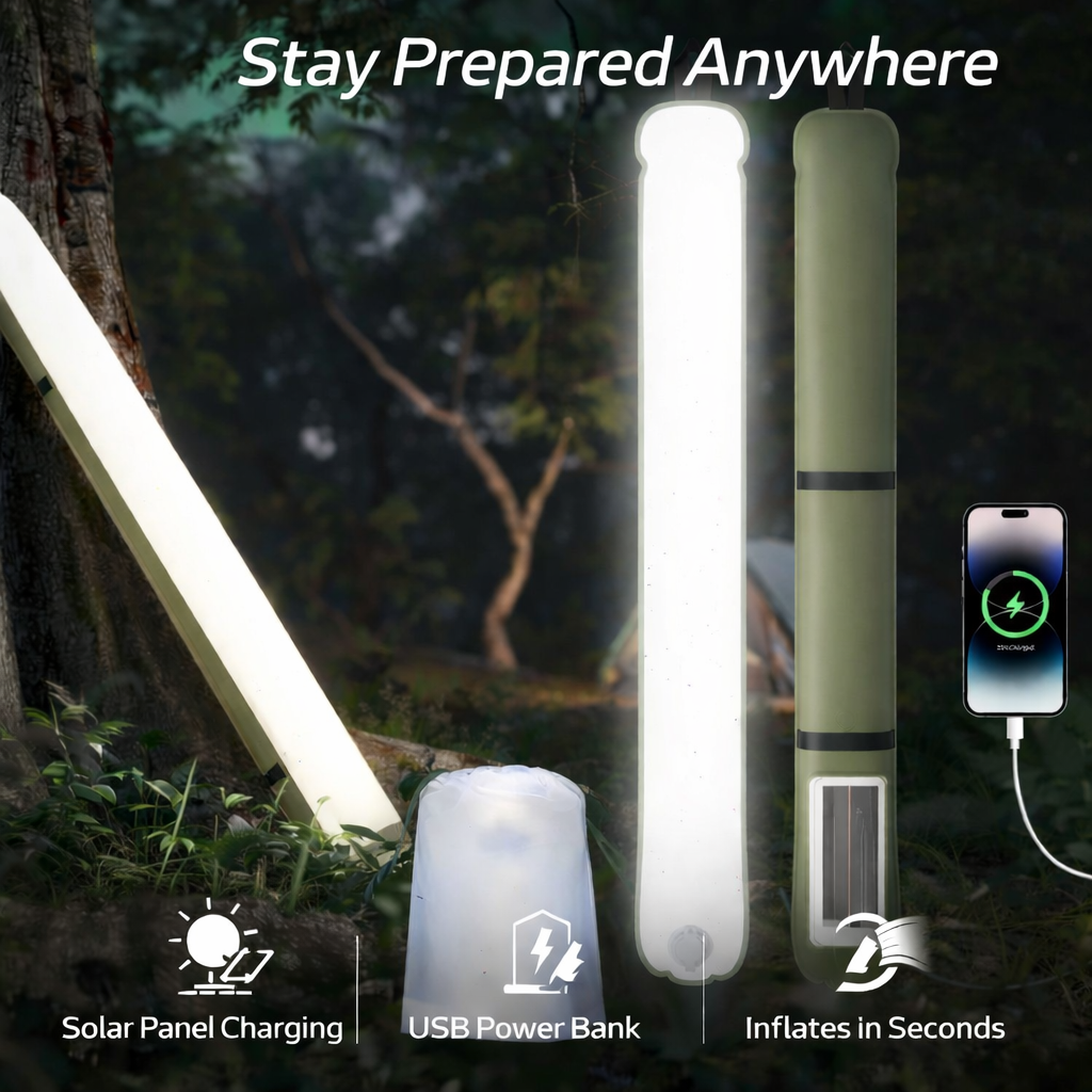 🔥Last 50% Off💡Portable Inflatable Folding Light ✨Anywhere Emergency & Camping Light