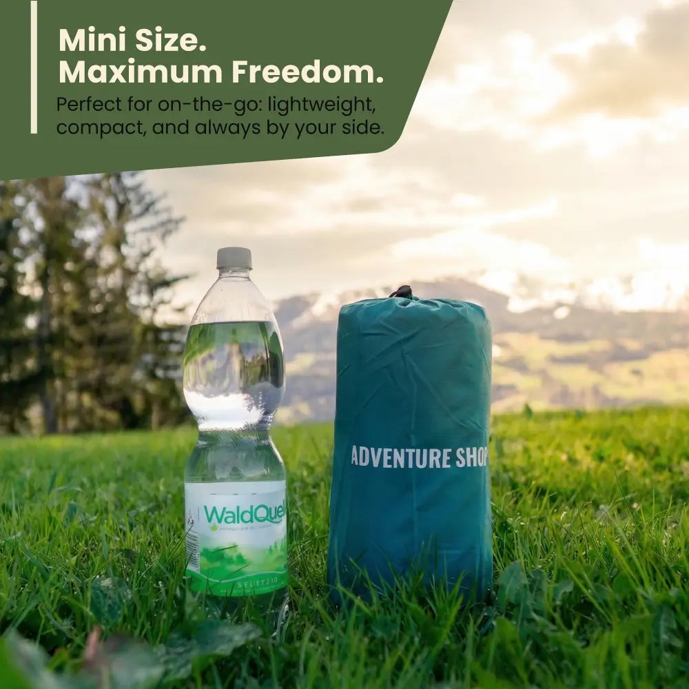 🔥Last 50% 🏖️Lounge Mat– Portable, water-bottle sized, and self-inflating