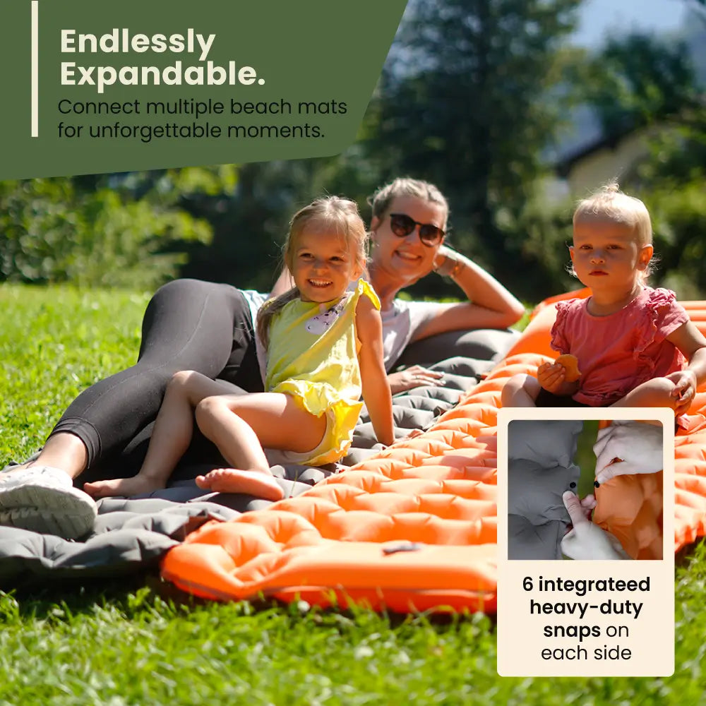 🔥Last 50% 🏖️Lounge Mat– Portable, water-bottle sized, and self-inflating
