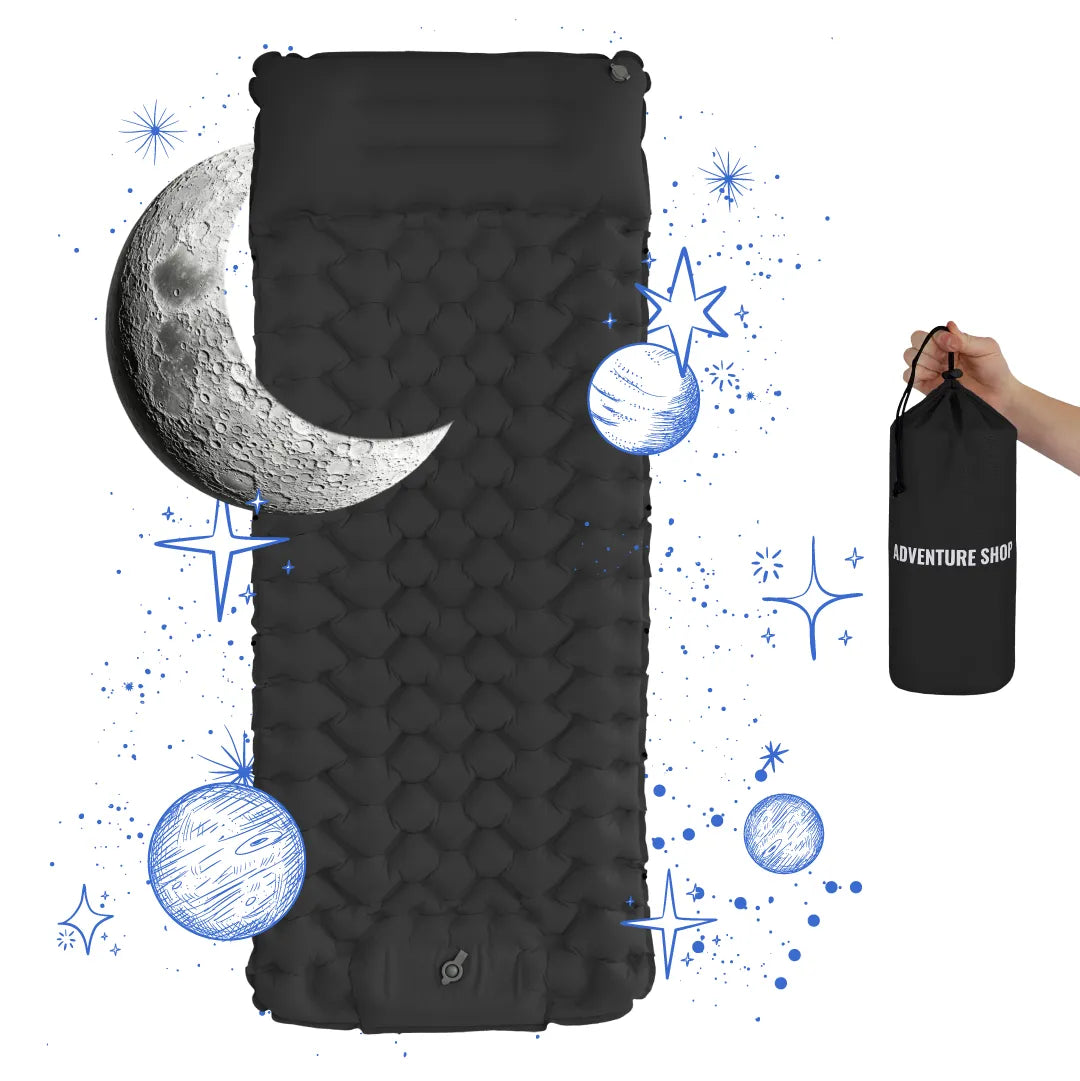 🔥Last 50% 🏖️Lounge Mat– Portable, water-bottle sized, and self-inflating
