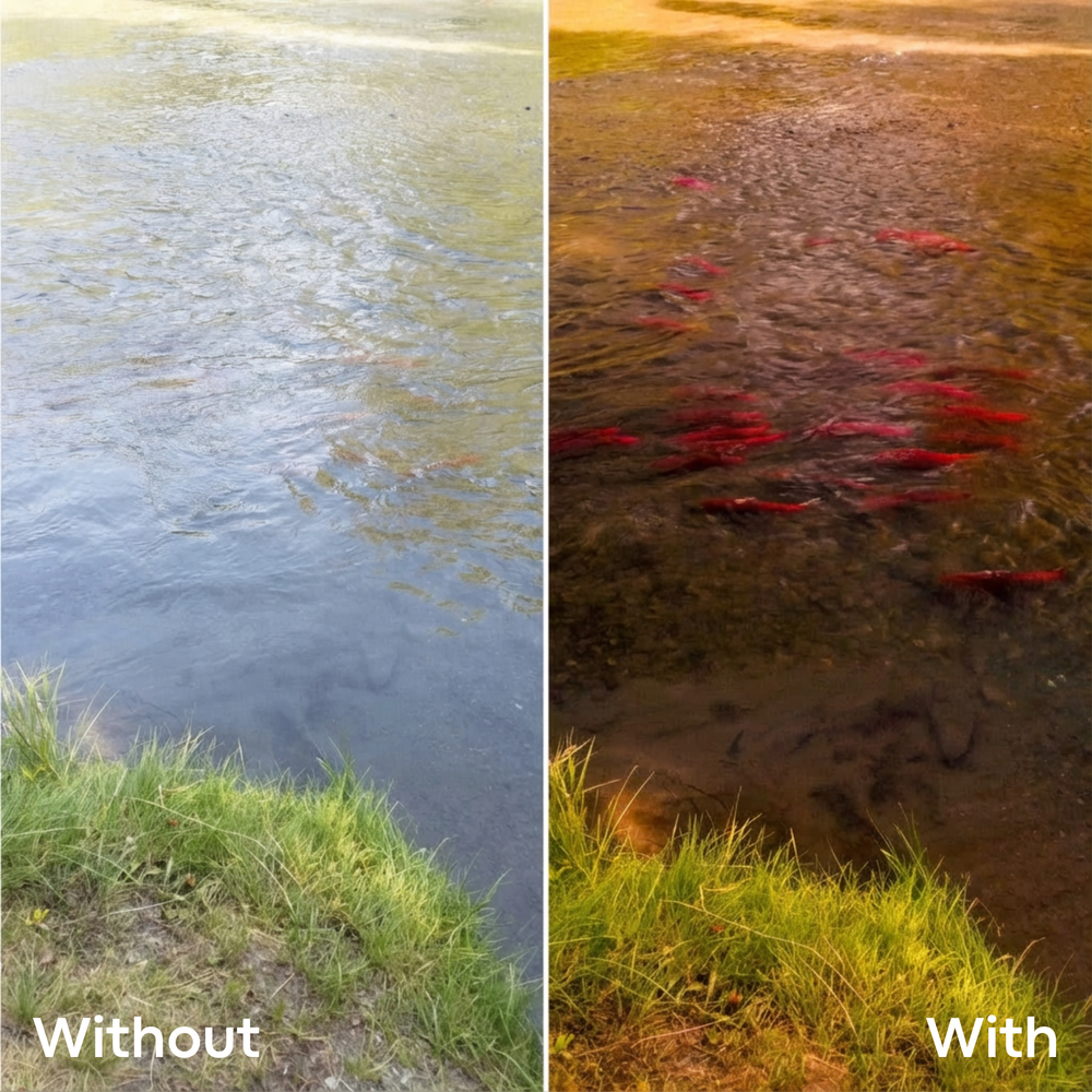 🎣Fishing Glasses – See Fish Clearly Beneath the Water