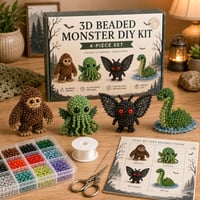 🧵✨Petite 3D Beaded Animal Craft Kit – Perfect for Craft Lovers & Cute Decor Collectors