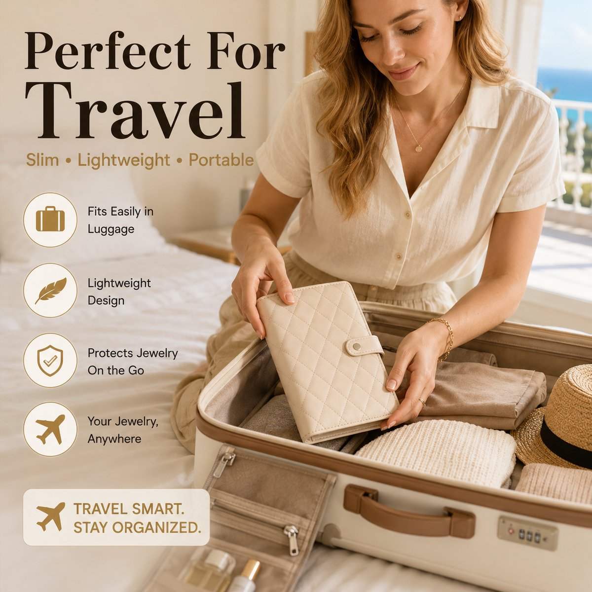 💎Travel Jewelry Notebook-No More Tangled Jewelry While Traveling ✨