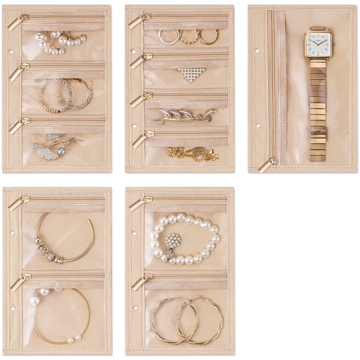 💎Travel Jewelry Notebook-No More Tangled Jewelry While Traveling ✨