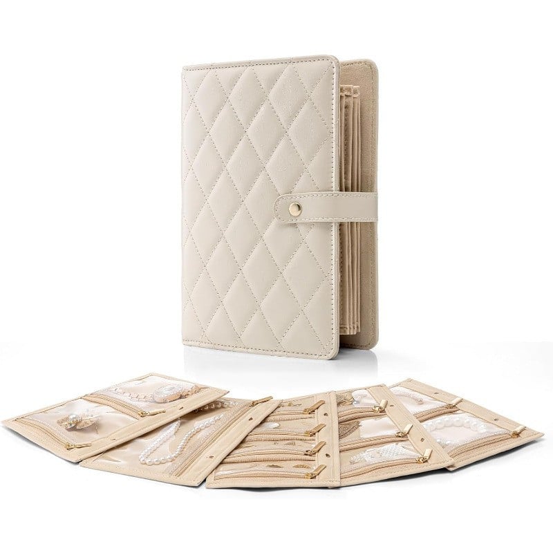 💎Travel Jewelry Notebook-No More Tangled Jewelry While Traveling ✨