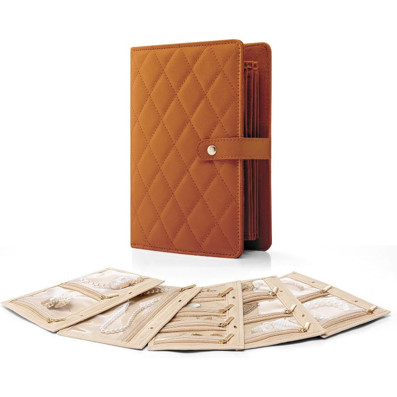 💎Travel Jewelry Notebook-No More Tangled Jewelry While Traveling ✨