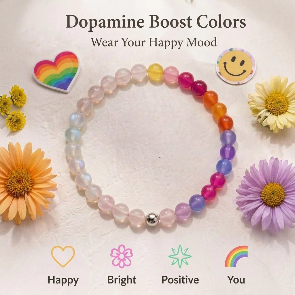 🌈UV Color-Changing Necklace That Turns Rainbow in Sunlight