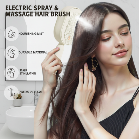 🔥Day Sale 50% OFF🔥Electric Spray Air Cushion Massage Comb