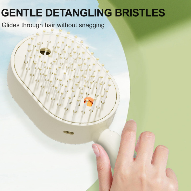 🔥Day Sale 50% OFF🔥Electric Spray Air Cushion Massage Comb