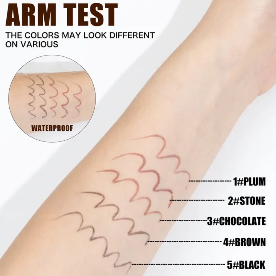 🔥🔥Buy 1 Get 1 Free-24HR Waterproof Eyeliner Pencil with Built-in Sharpener