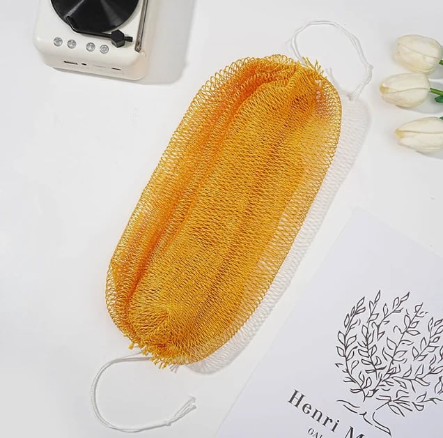 🔥BUY 1 FREE 1🧼✨African Exfoliating Body Net Sponge | Deep Clean, Smooth Skin & Fast-Drying Comfort