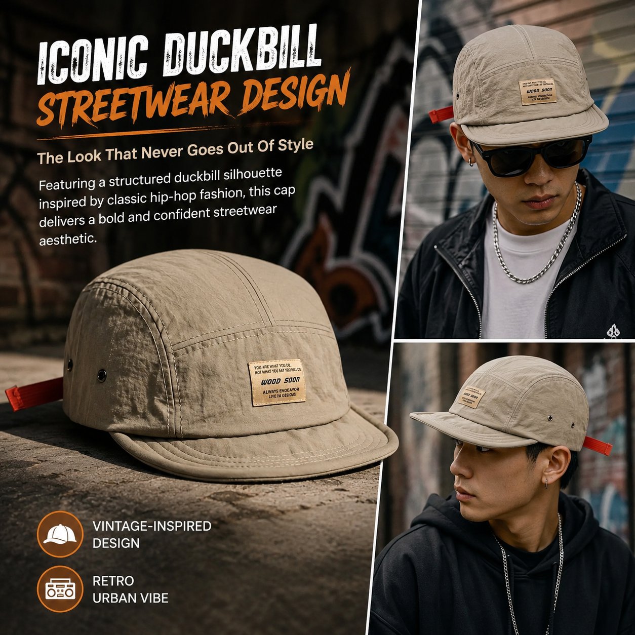 🎁Last Day Promotion 49% OFF - 🧢✨ VINTAGE JAPANESE STREETWEAR SNAPBACK CAP