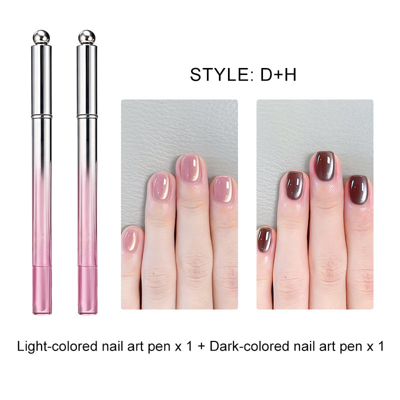 🥳2026 HOT SALE 49% OFF!💝💫All-in-One Cat Eye Nail Gel Pen – Get a hypnotic cat-eye effect in one stroke! Magnetic gel, lasting shine, salon magic at home.