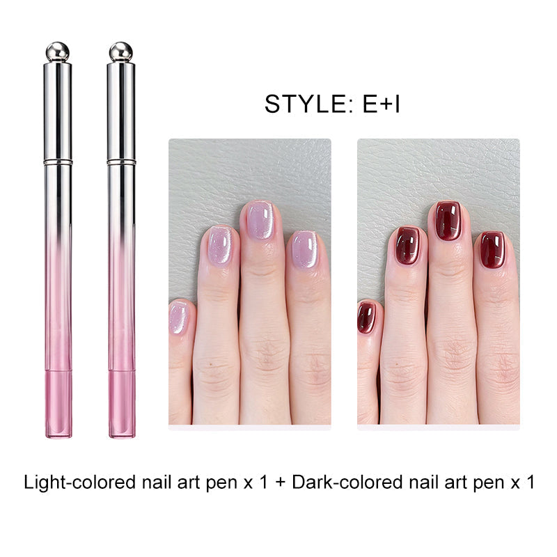 🥳2026 HOT SALE 49% OFF!💝💫All-in-One Cat Eye Nail Gel Pen – Get a hypnotic cat-eye effect in one stroke! Magnetic gel, lasting shine, salon magic at home.