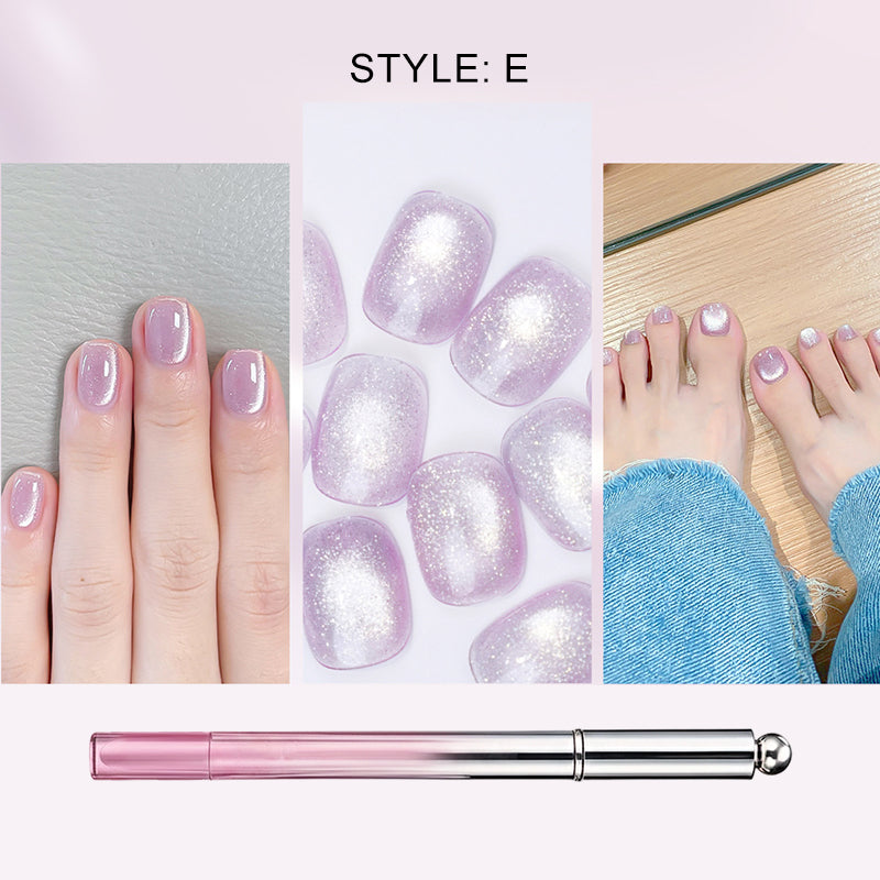 🥳2026 HOT SALE 49% OFF!💝💫All-in-One Cat Eye Nail Gel Pen – Get a hypnotic cat-eye effect in one stroke! Magnetic gel, lasting shine, salon magic at home.