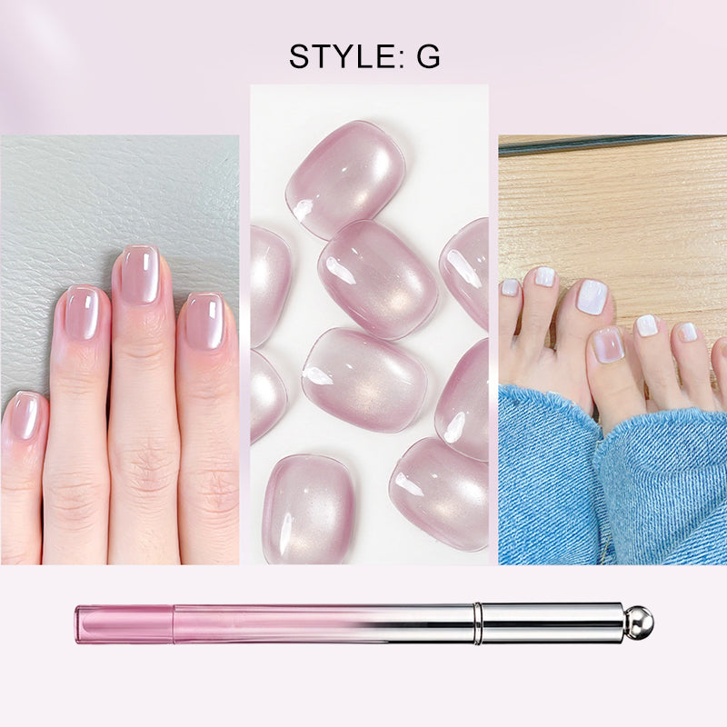 🥳2026 HOT SALE 49% OFF!💝💫All-in-One Cat Eye Nail Gel Pen – Get a hypnotic cat-eye effect in one stroke! Magnetic gel, lasting shine, salon magic at home.