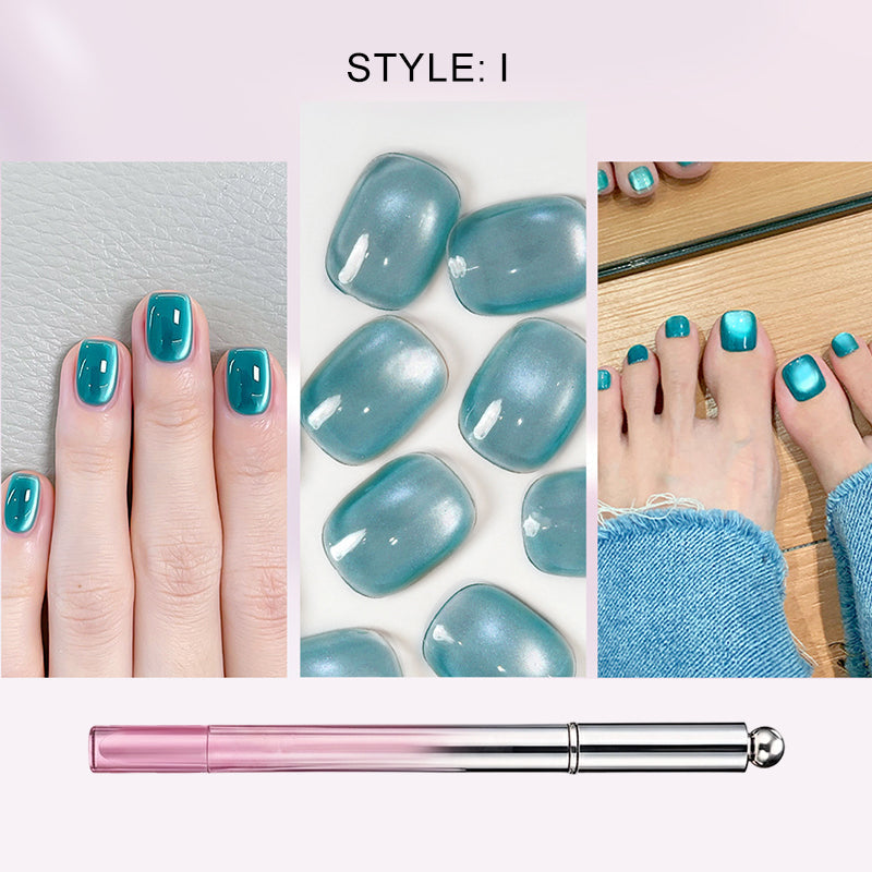 🥳2026 HOT SALE 49% OFF!💝💫All-in-One Cat Eye Nail Gel Pen – Get a hypnotic cat-eye effect in one stroke! Magnetic gel, lasting shine, salon magic at home.